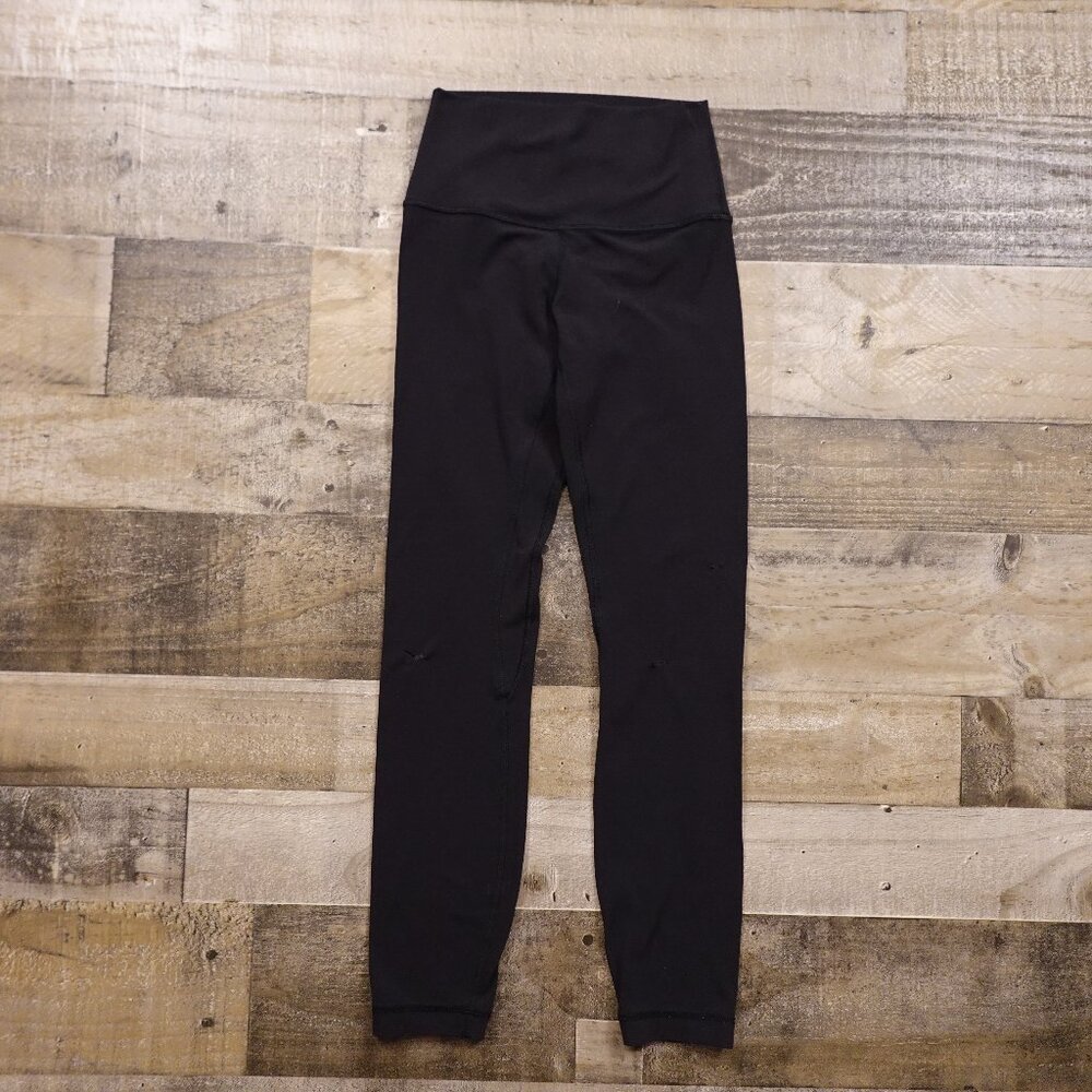 Lululemon Align Pant II 25" Women's 2 Black Salvage
